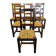 6 Baumann chairs