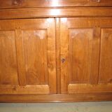 Woodwork in oak 1900 era furniture