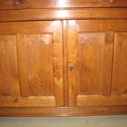 Woodwork in oak 1900 era furniture
