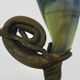 Art Nouveau vase in multicolored glass paste