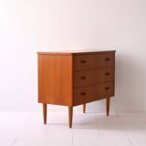 Scandinavian teak chest of drawers