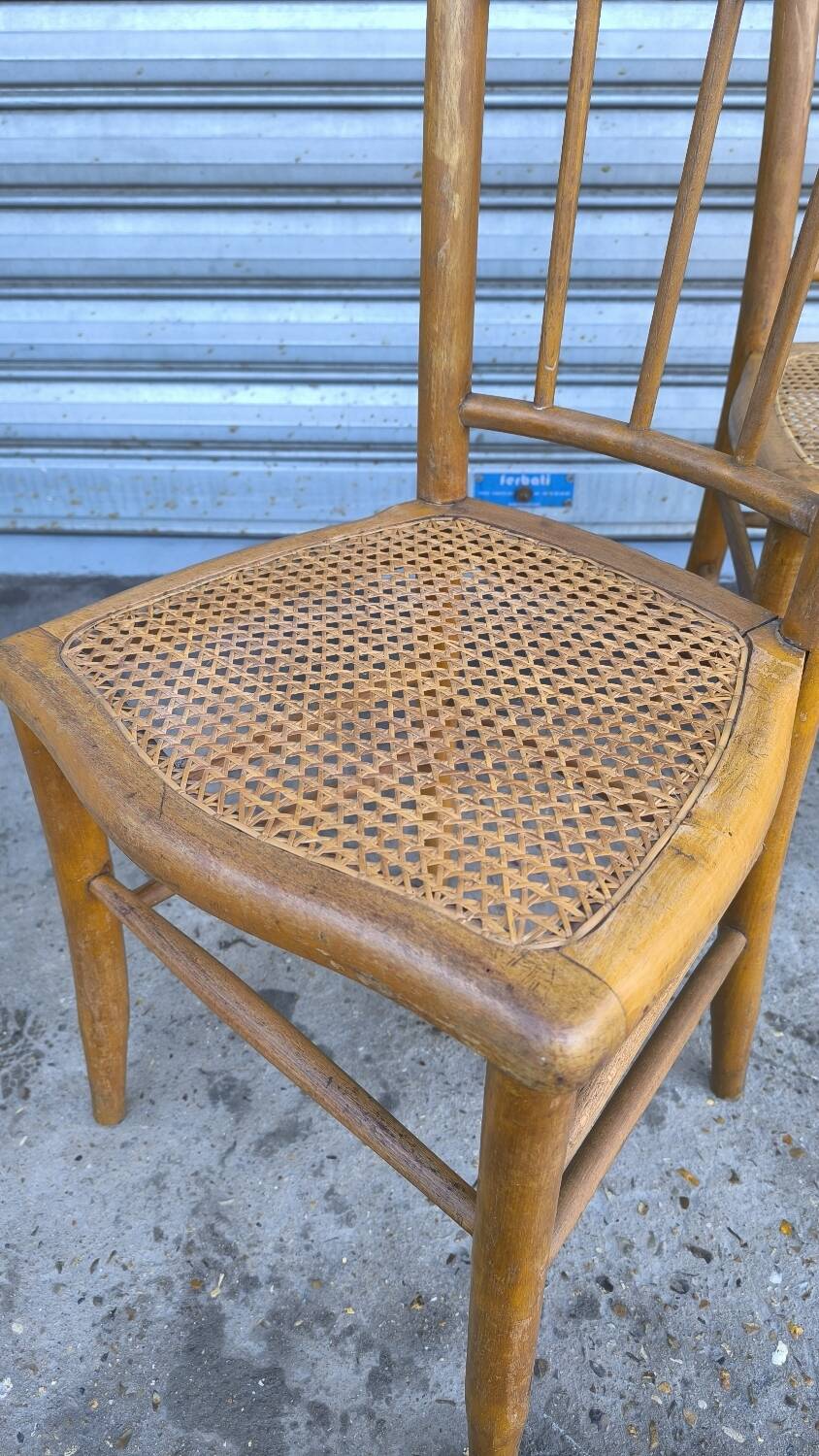 Paire de chaises bistrot, années 30
