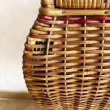 Rattan and textile worker, 2 chests, 1960s