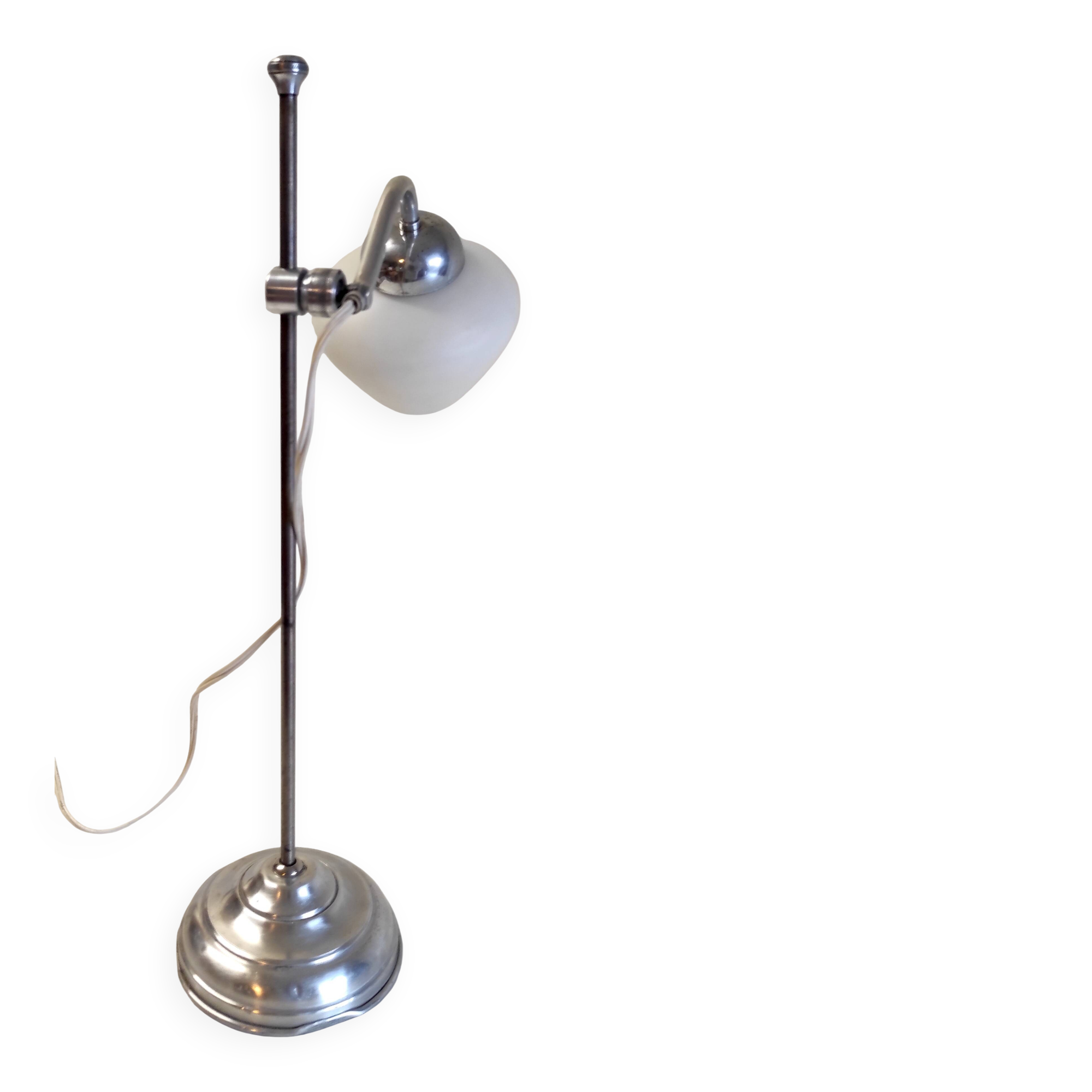 Art-deco adjustable table lamp - 1930s/40s