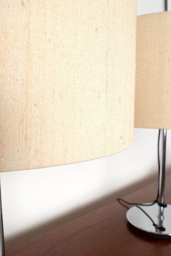 Lampes de table vintage de Staff, ensemble de 2