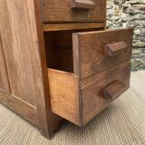 Office furniture, wooden sliding curtain filing cabinet