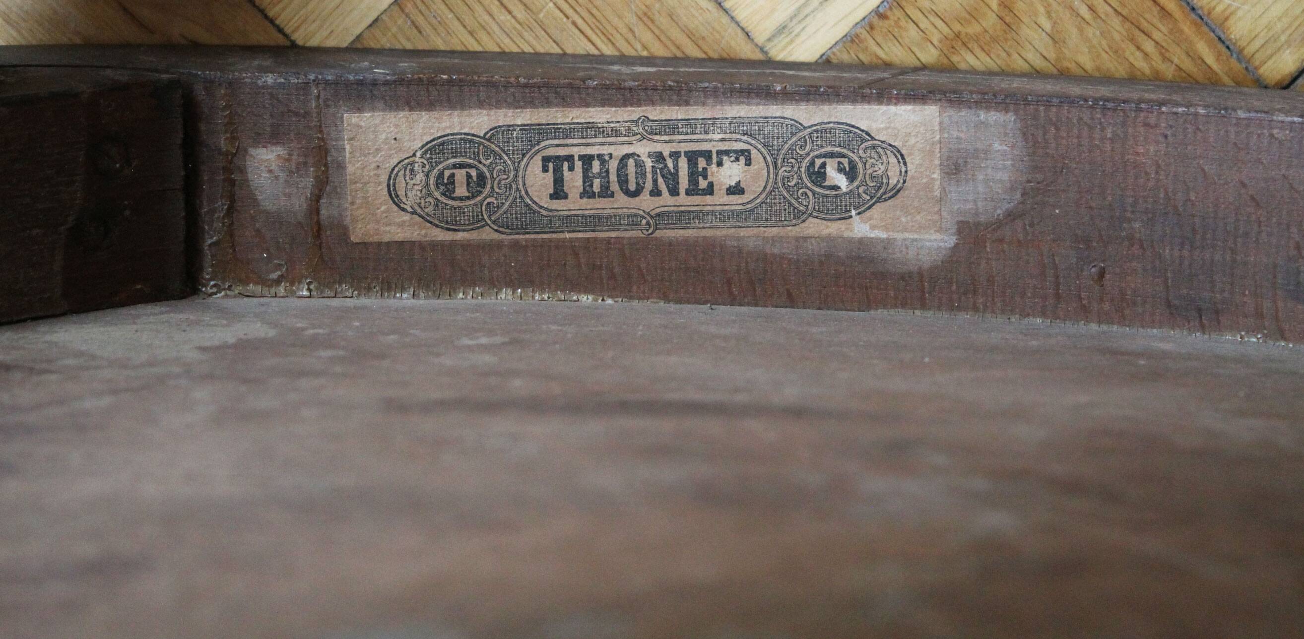 Chaise de salle à manger des années 1930 Modèle A 524 3/4 par Thonet