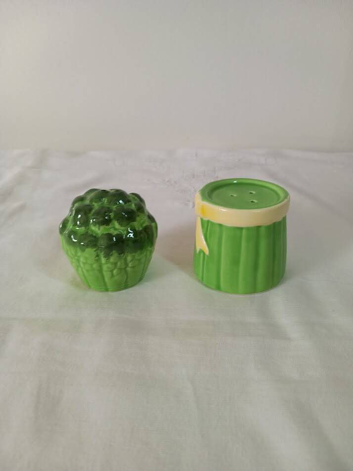 Slush salt and pepper shakers