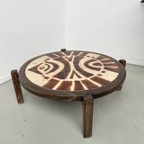 Table basse céramique « poisson » Maud