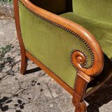 Pair of bergère armchairs