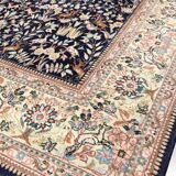 Handmade Indo-Kirman oriental rug. Dimensions: 2.70 x 1.90 m.