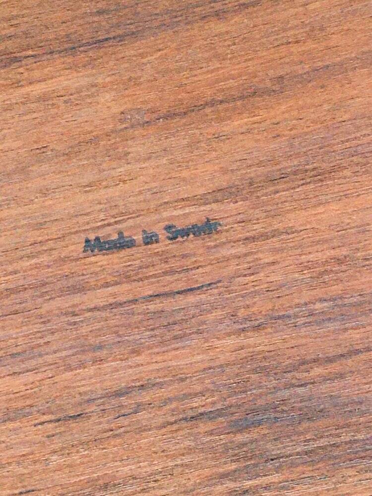 Teak Serving Tray, Sweden, 1960s