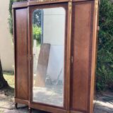 Wardrobe 1926 thuja and mahogany