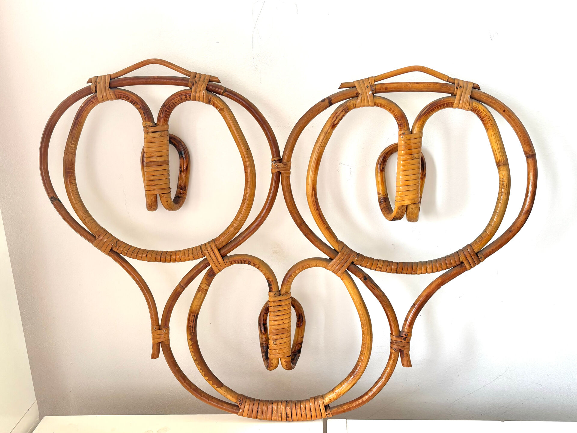 Franco Albini rattan coat rack 1960