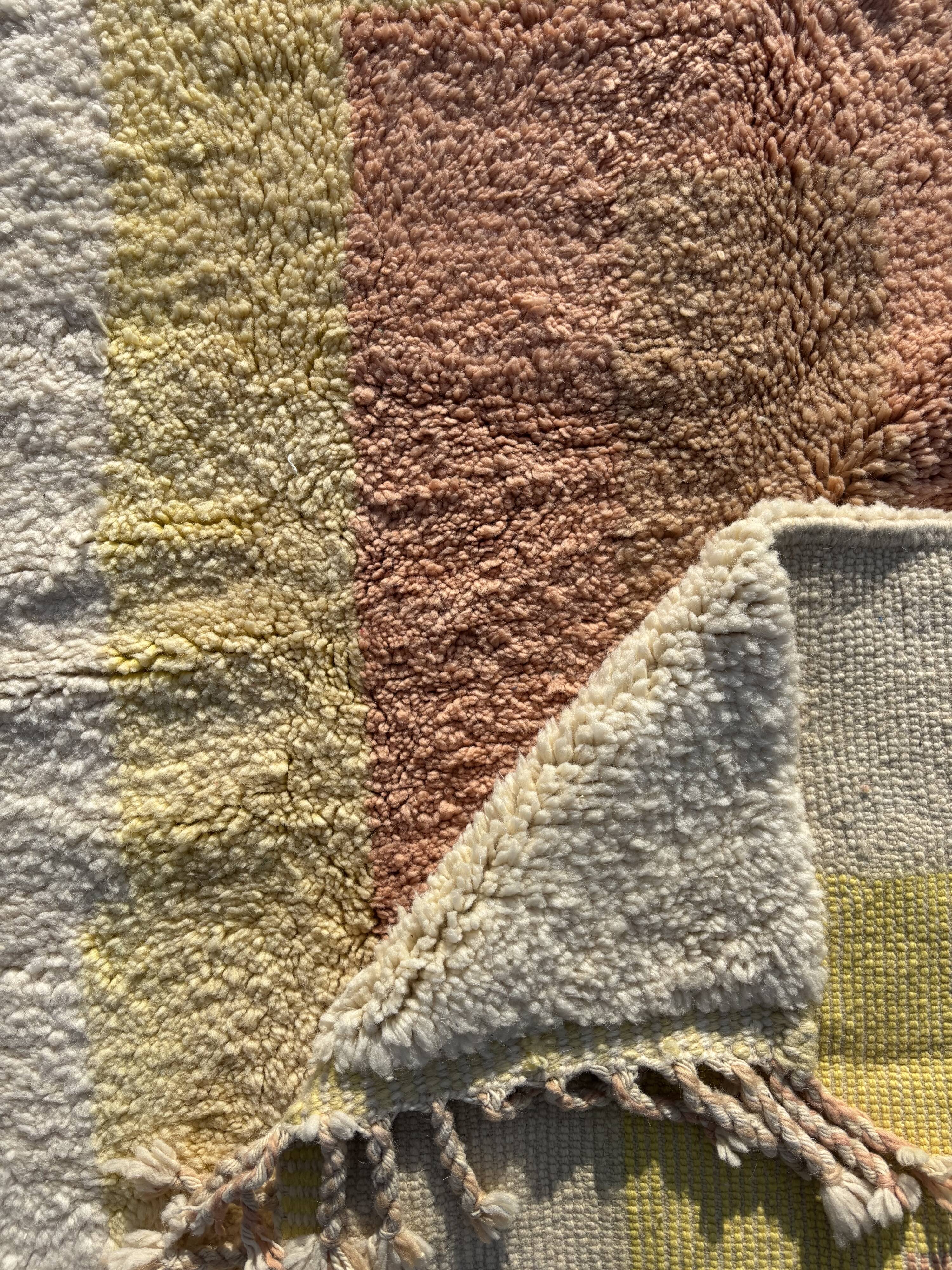 Moroccan Berber rug Beni M'rirt hand-knotted