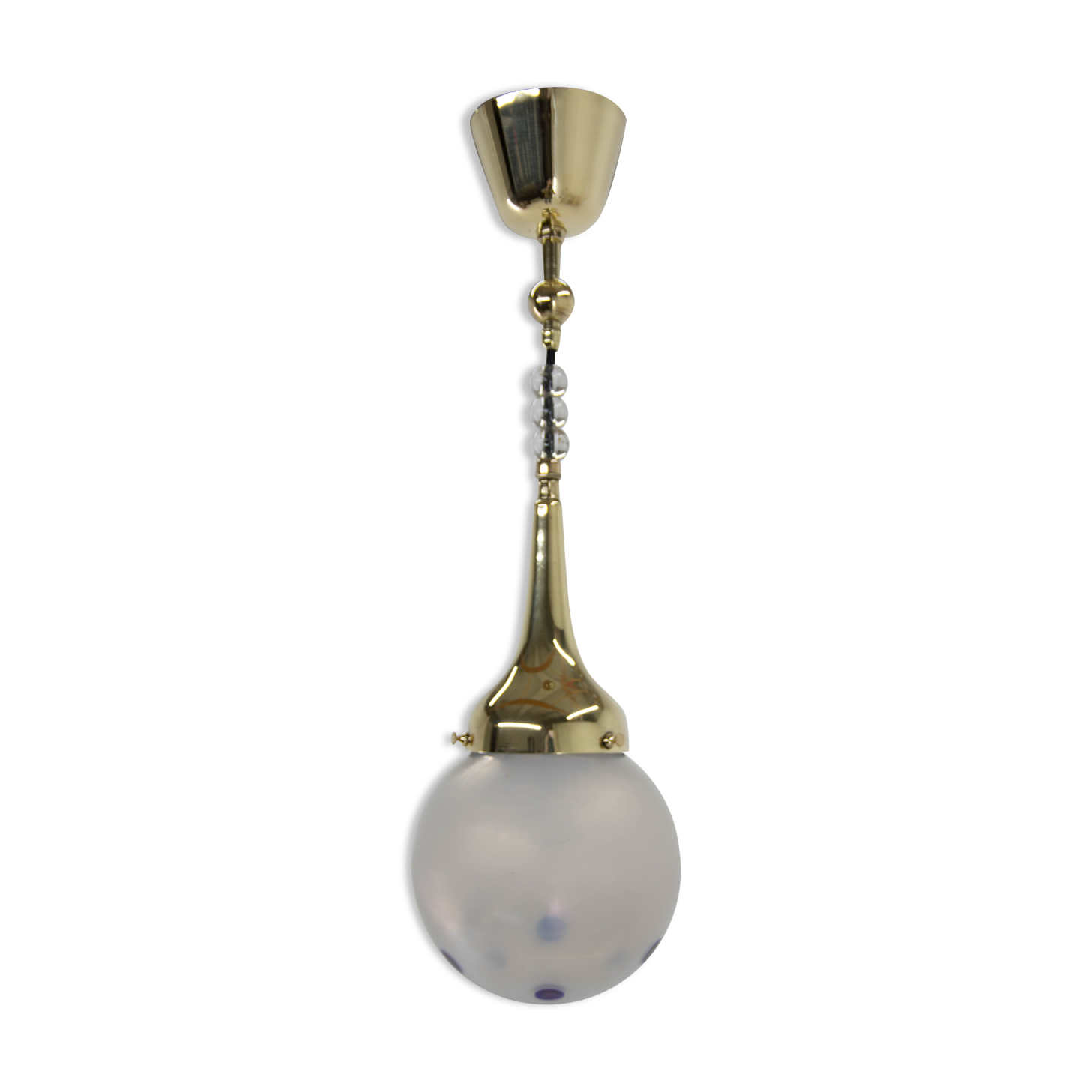 Art nouveau pendant lamp, 1920s