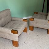 Pair of 70s armchairs