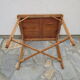 Vintage bamboo and rattan table