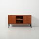 Two-tone Scandinavian 1960s small sideboard