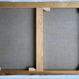 Hst painting "beach with boats" marine normandy brittany by robert leboucher