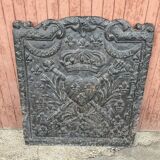Fireplace plate