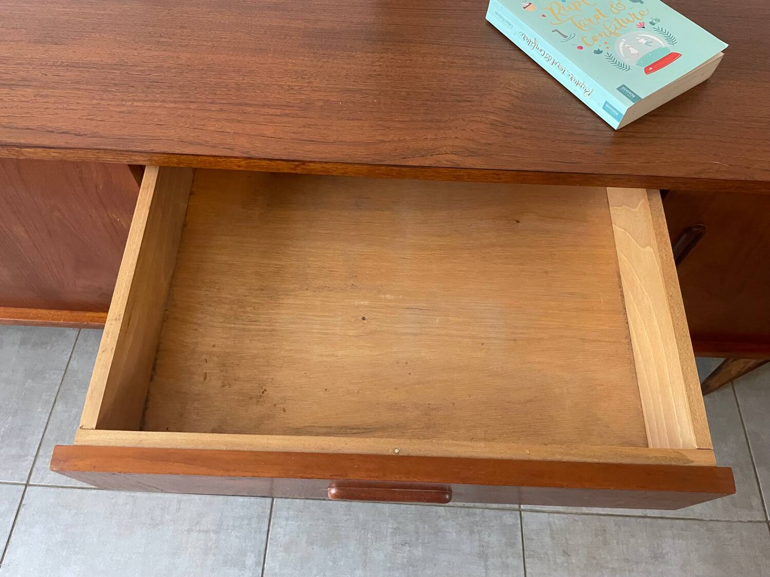 Very beautiful vintage Scandinavian teak sideboard