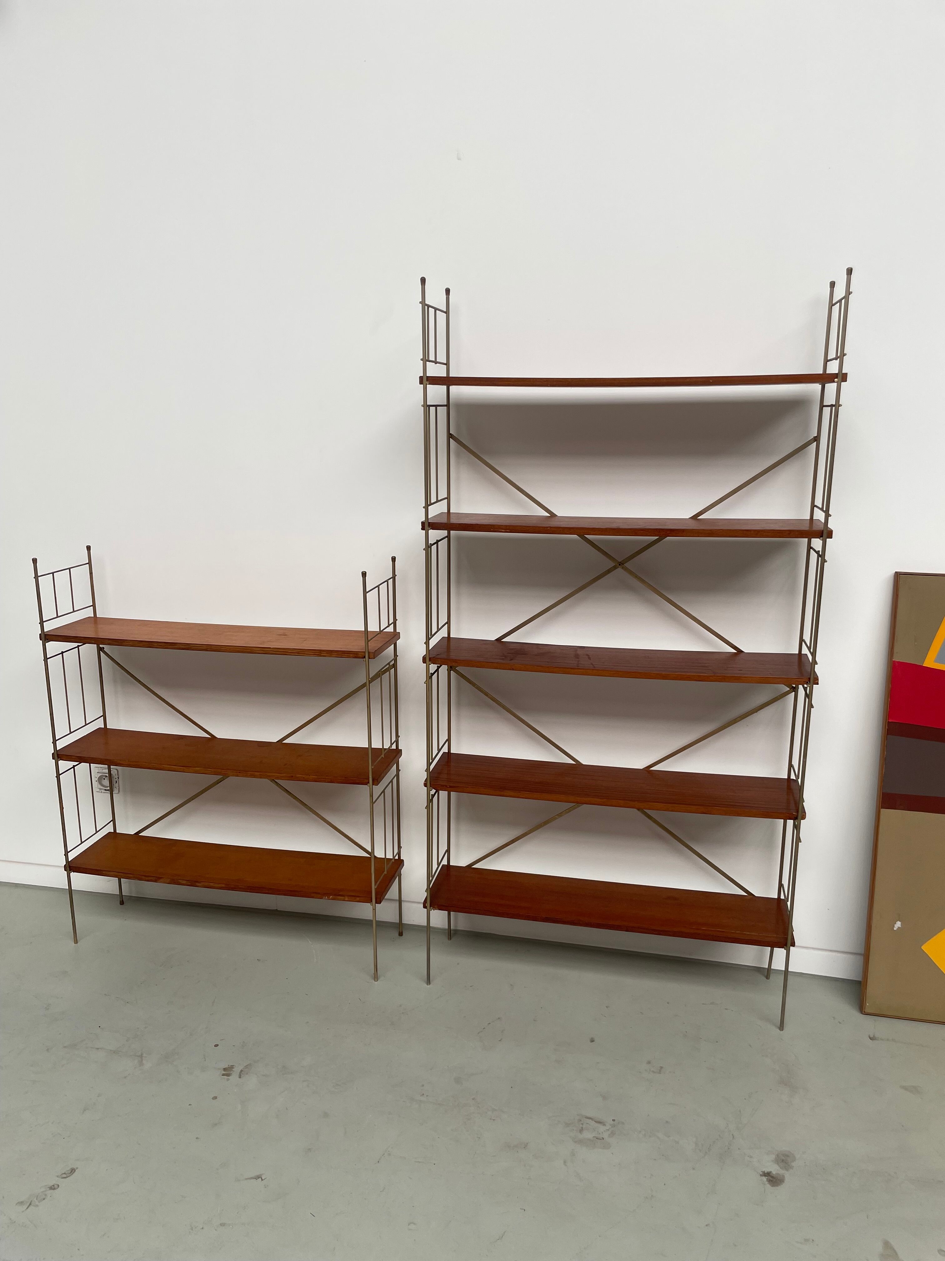 Pair shelves 60s