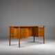 Danish Teak Boomerang Desk by Imha Mobelfabrik, 1970s