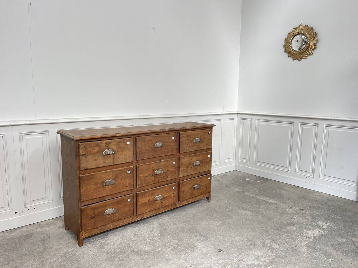 Superb 1920s craft cabinet with drawers