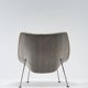 Oyster chair with Ottoman - Pierre Paulin