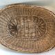Vintage rattan wicker basket popular art laundry basket