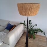 Lampadaire rafia