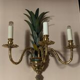 Pair of palm sconces