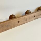 Coat rack 1930 art deco all wood