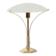 Vintage mushroom lamp table lamp massive seventies metal 36cm