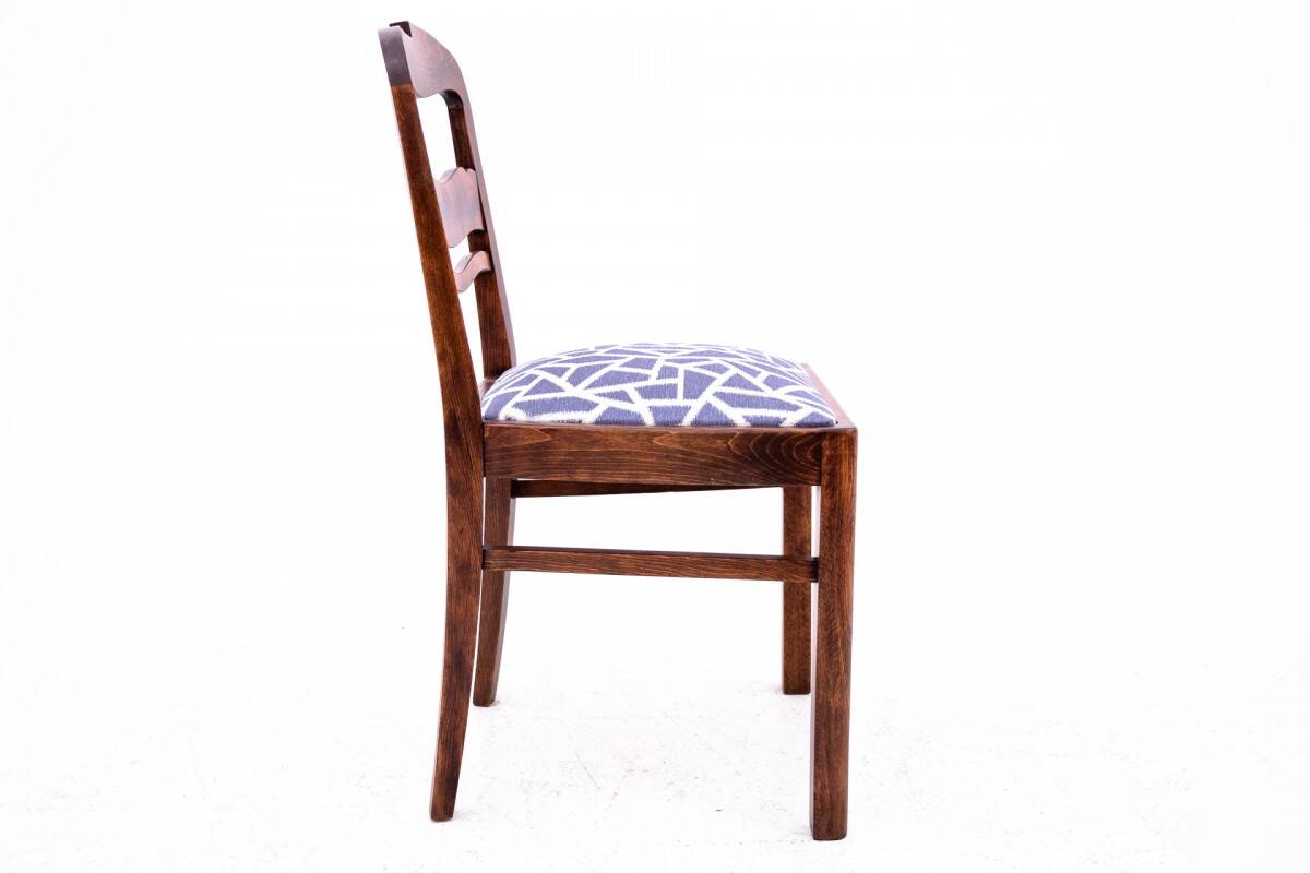 Art Deco Dressing Table and Chair, Poland, ca. 1950.