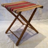 Folding vintage stool