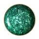 Malachite cut and brass, circa 1970
