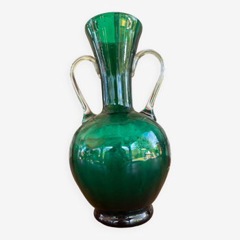 Vase amphore en verre