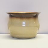 Brown flowerpot from Denmark