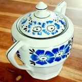 Sucrier et pot a lait style moulin des loups