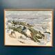 Original Swedish Oil on Canvas – "Winter Landscape" by FMK – Dated 1943 – Vintage and Framed – 78 × 60 cm (30.7" × 23.6")