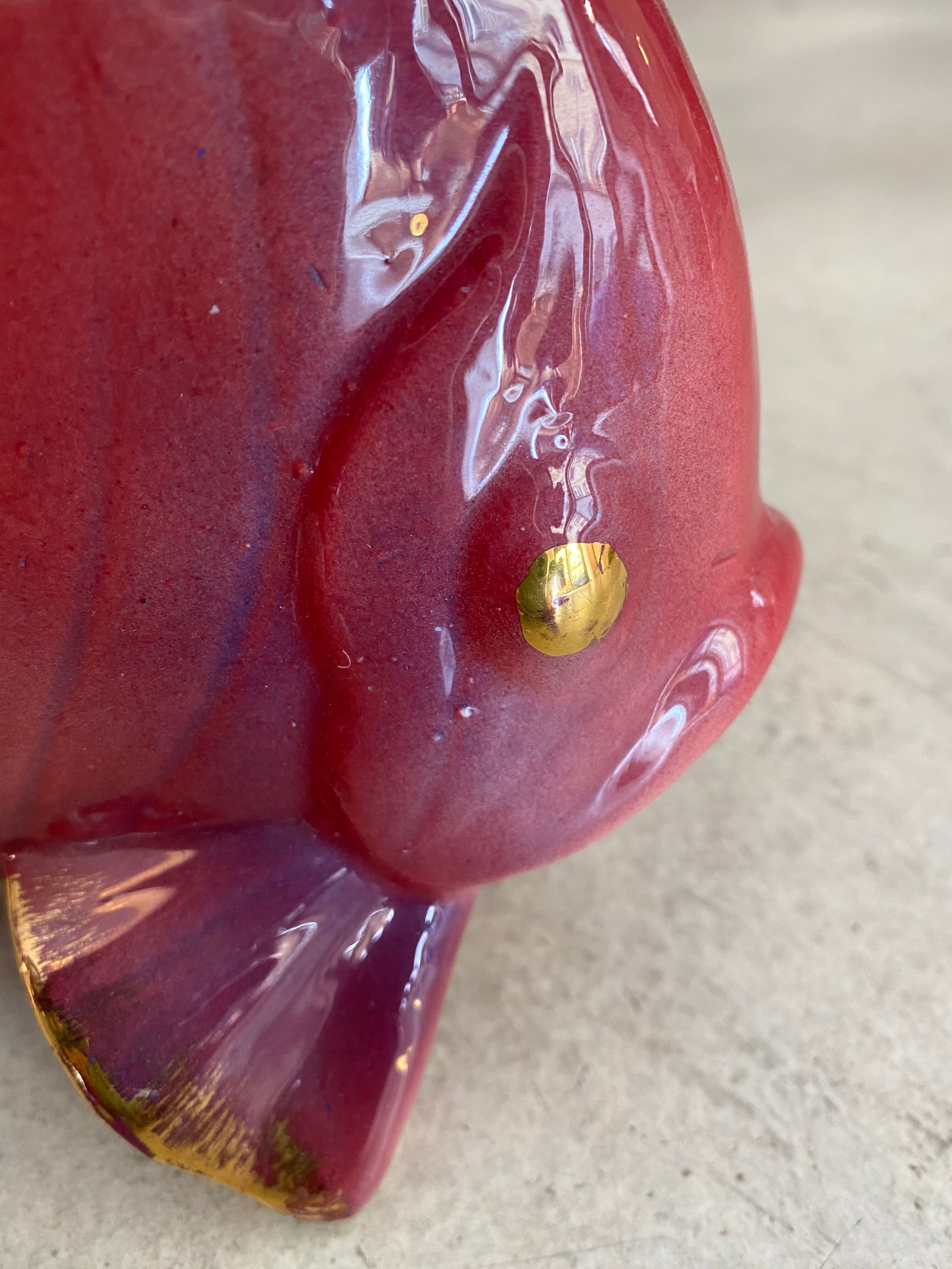 Vallauris ceramic lamp