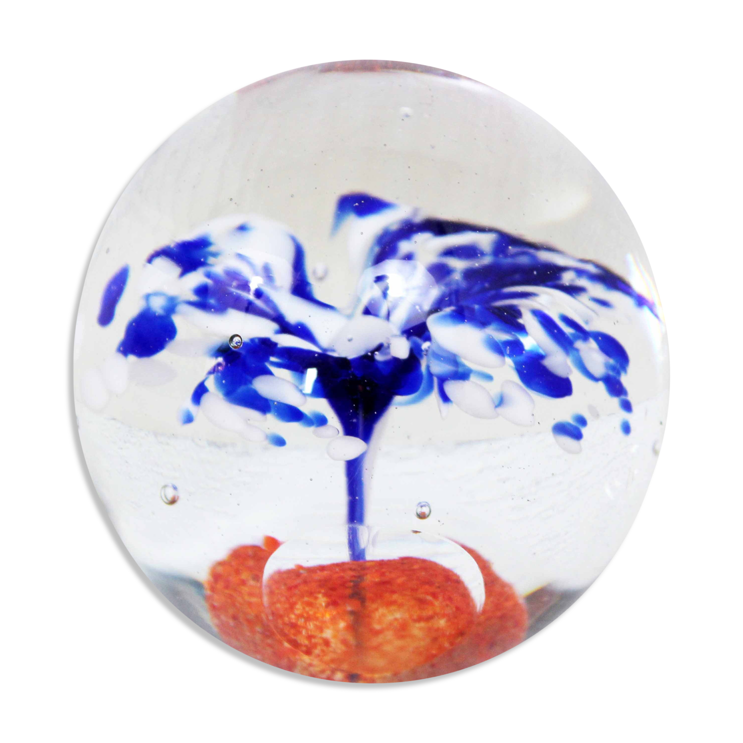 Glass parchment paper press