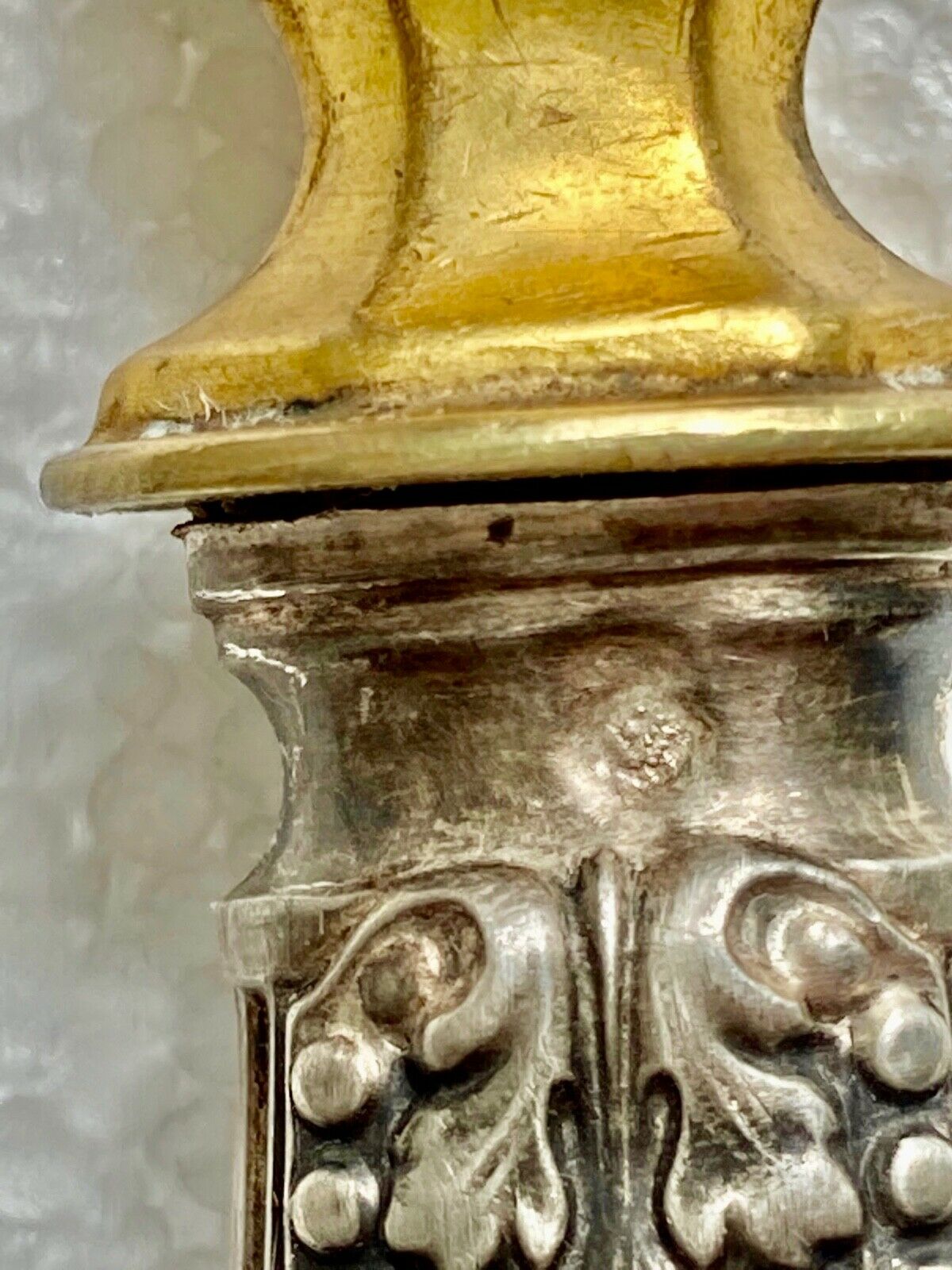 Minerva punch solid silver cake shovel - art deco - N°3