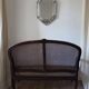 Caned bench in Louis XV style
