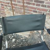 Beautiful pair of vintage chairs in the Marcel Breuer style.