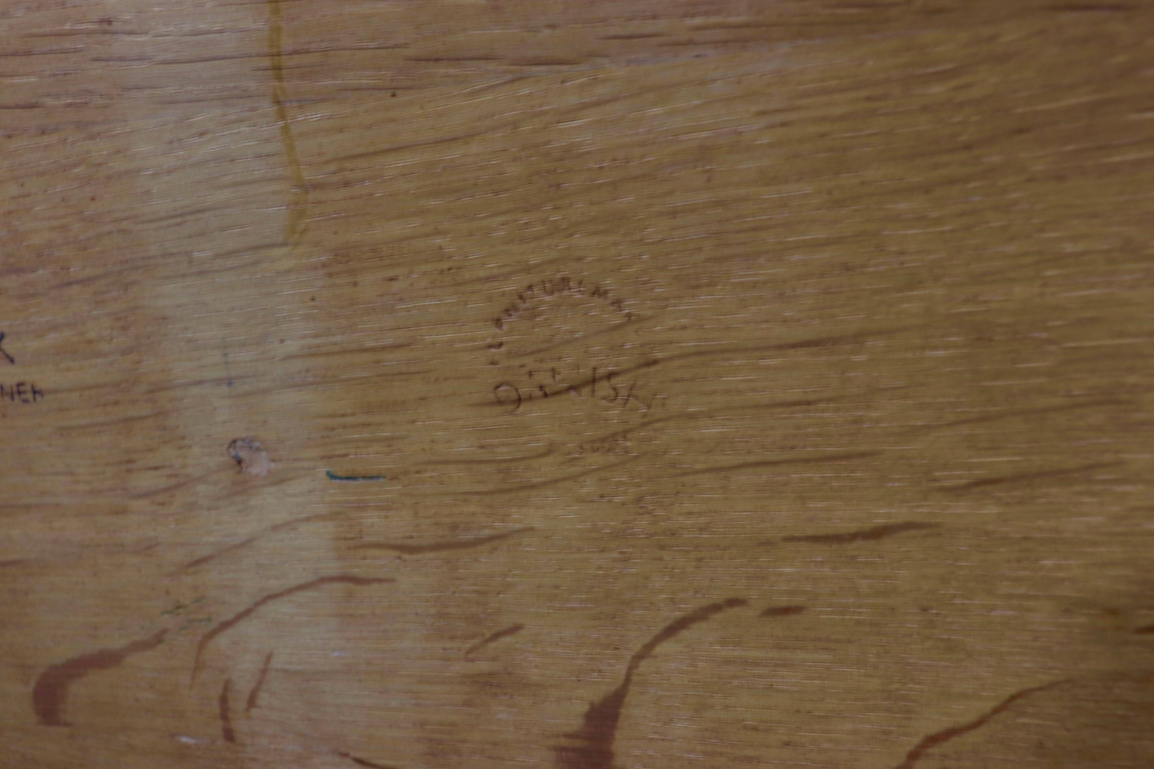 Rare writing table by Hans Wegner for Andreas Tuck Denmark 1960s