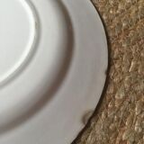 Set old flat plates flowered