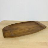 Scandinavian teak tray from the 60s